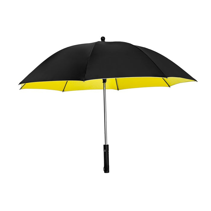 Sun Protection Parasol Foldable Fan Beach Umbrella- USB Rechargeable