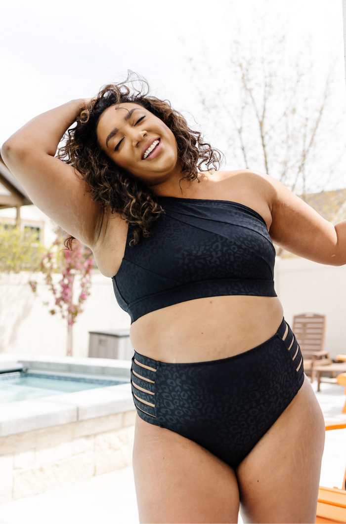 Sunburst Mid Rise Bottoms- Swim (Last Chance Colors)