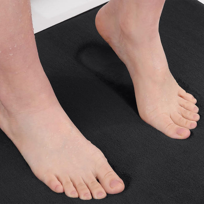 Super Absorbent Memory Foam Floor Mat Non-Slip Bathroom Rug