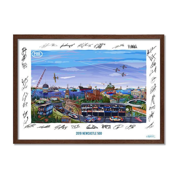 Fine Art Print / A1 (594 x 841mm) Most Popular Size / Walnut