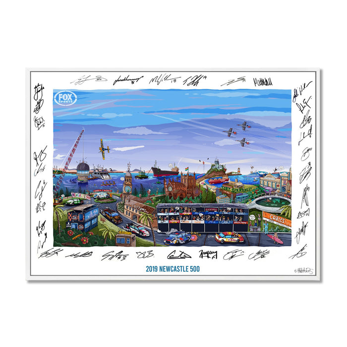 Canvas Print / A1 (594 x 841mm) Most Popular Size / White