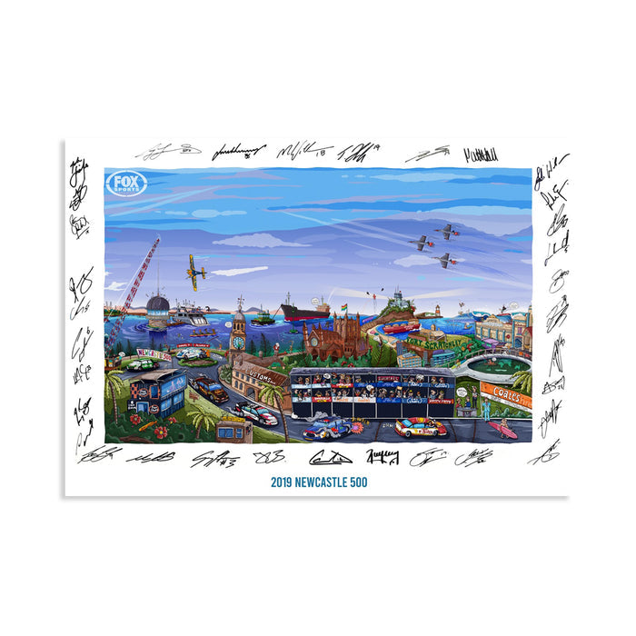 Supercars - Newcastle 500 - Signed Edition