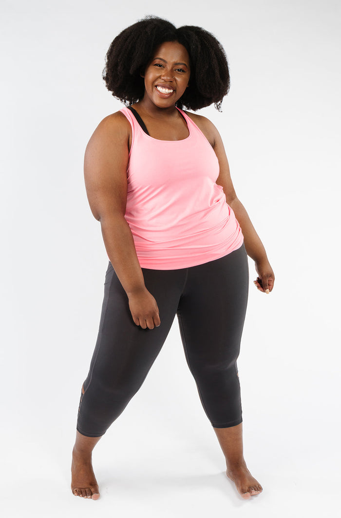 Suspension Tank Top in Grapefruit