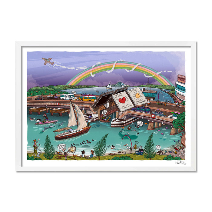 Fine Art Print / A1 (594 x 841mm) Most Popular Size / White