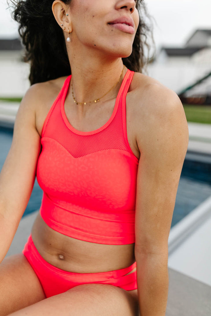 Sweetheart Crop Top - Swim