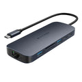 Targus HyperDrive 11 Port USB C Docking Station Midnight Blue with Dual 4K 60Hz Support and 140W Power Delivery
