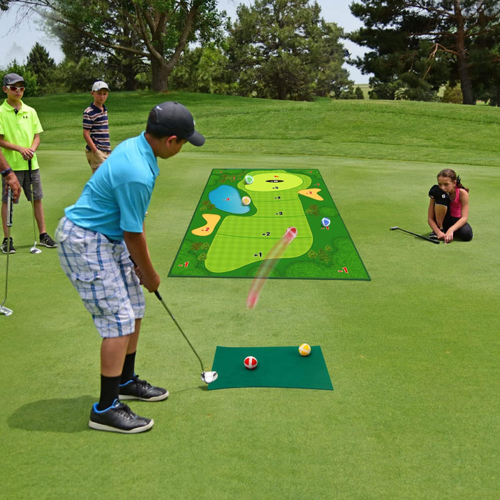 The Casual Golf Game Set with Optional Clubs