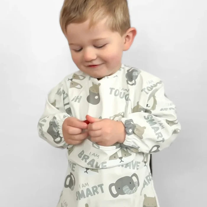 The Grayson Long Sleeve Bib - Affirmations