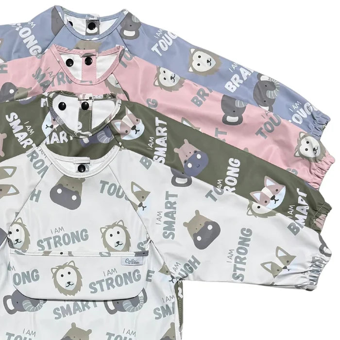 The Grayson Long Sleeve Bib - Affirmations