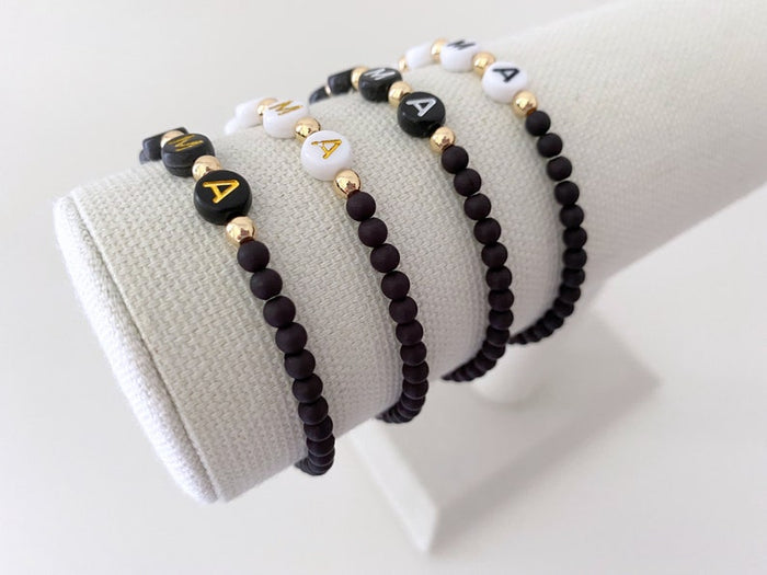 The Mama | Black Matte Bracelet