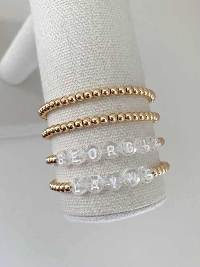 The Name Bracelet | 14k Gold Plated