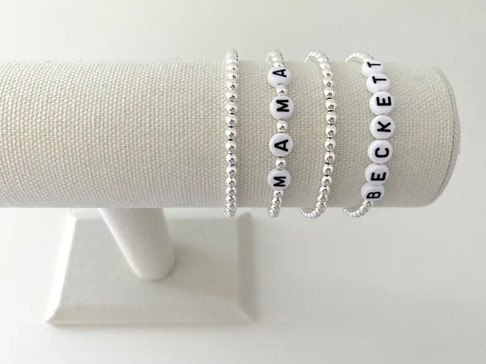 The Name Bracelet | Sterling Silver Plated