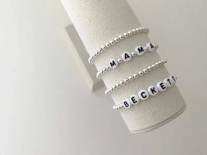 The Name Bracelet | Sterling Silver Plated