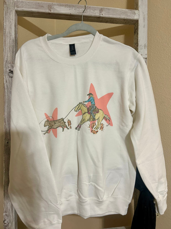 The Rodeo Barbie Crewneck