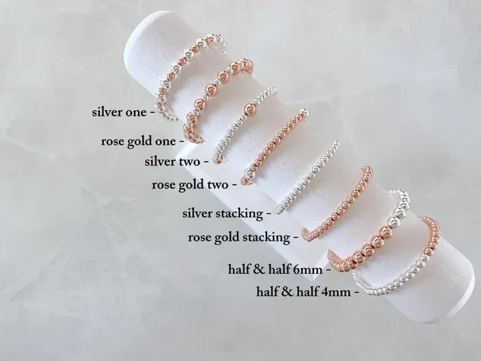 The Rose Gold Mixed Metal Bracelet