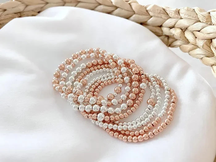 The Rose Gold Mixed Metal Bracelet