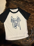 The Saddle Baby Tee
