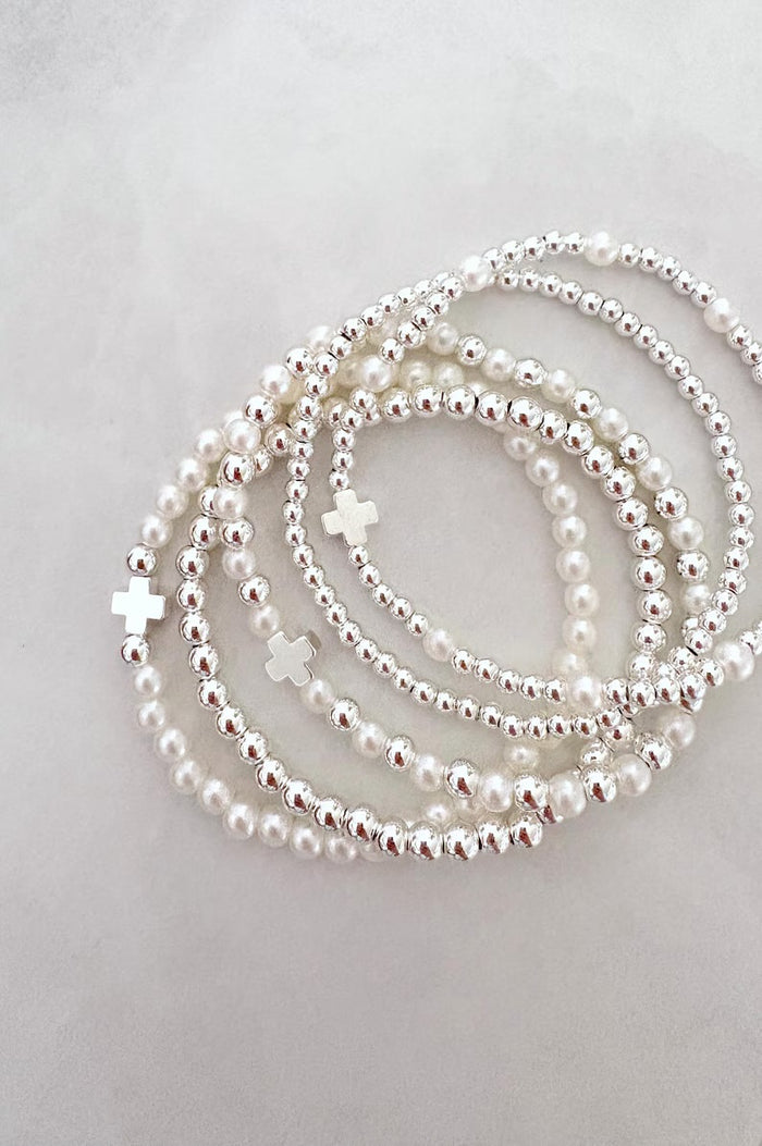 The Silver Pearl Cross Collection