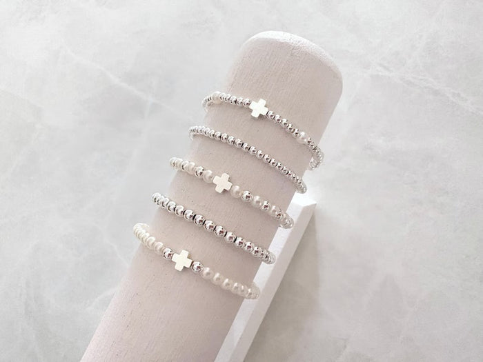 The Silver Pearl Cross Collection