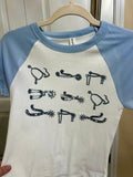 The Spurs Baby Tee (Blue)