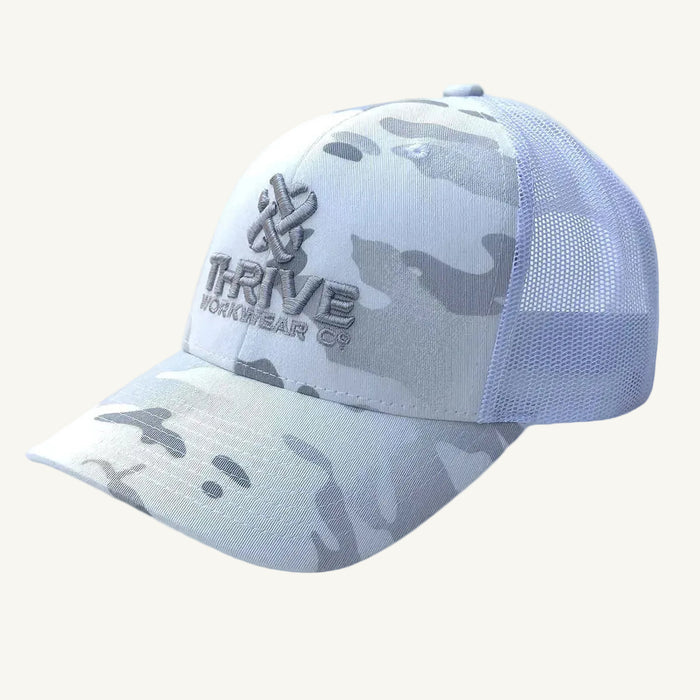 NEW! Thrive Workwear RAMBLER Multicam Trucker Hat - Thrive Workwear