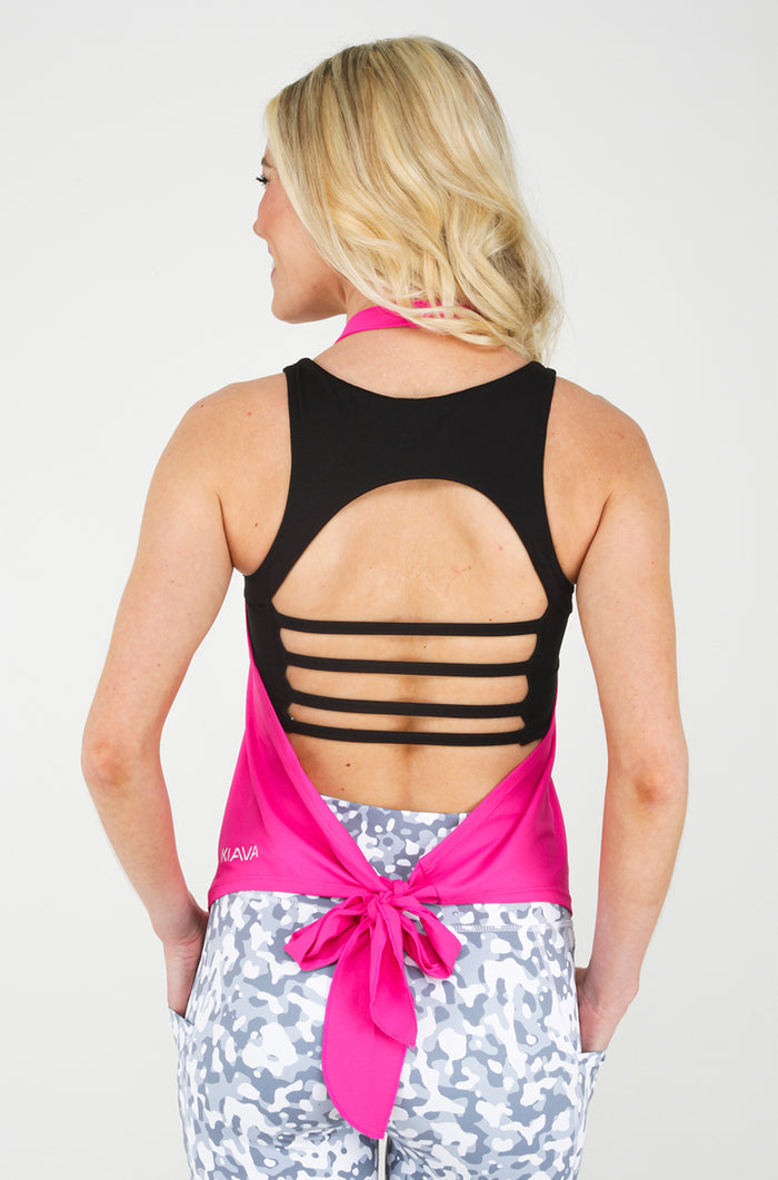 Tie Back Halter Top
