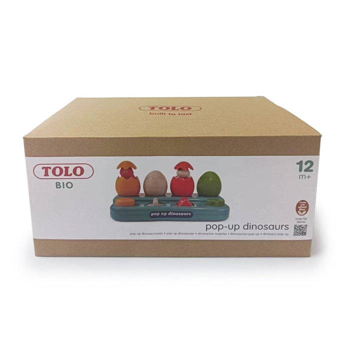 Tolo Toys Bio Pop Up Dinosaurs Interactive Toy for Toddlers