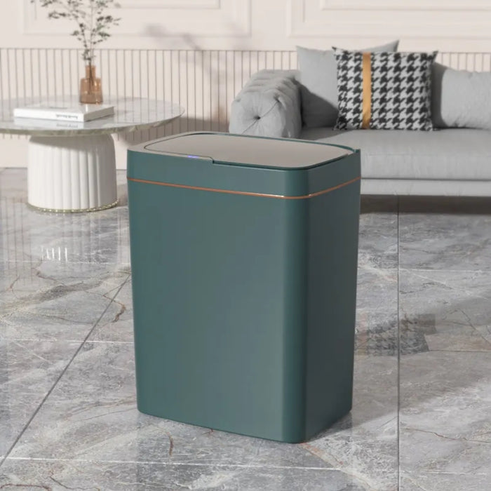15L Smart Bathroom Trash Bin with Smart Lid