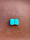 Turquoise Earrings Cabochon Set