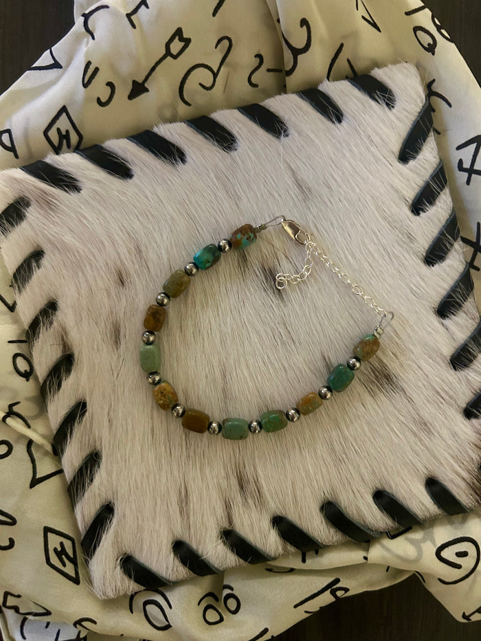 Turquoise Nugget Bracelet
