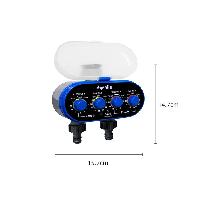Four Dial Water Timer for Effortless Garden Irrigation