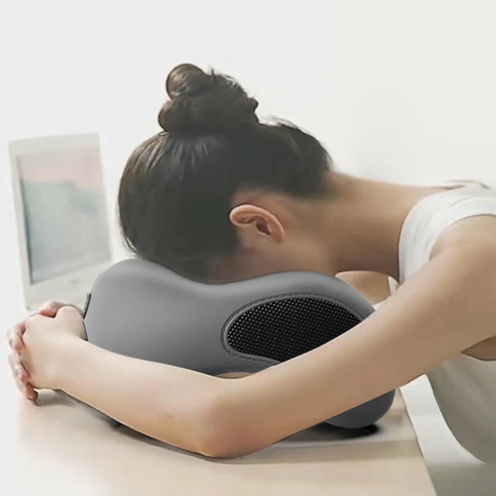 U Shaped Memory Foam Neck Pillow Soft Travel and Massage Sponge  Pillow
