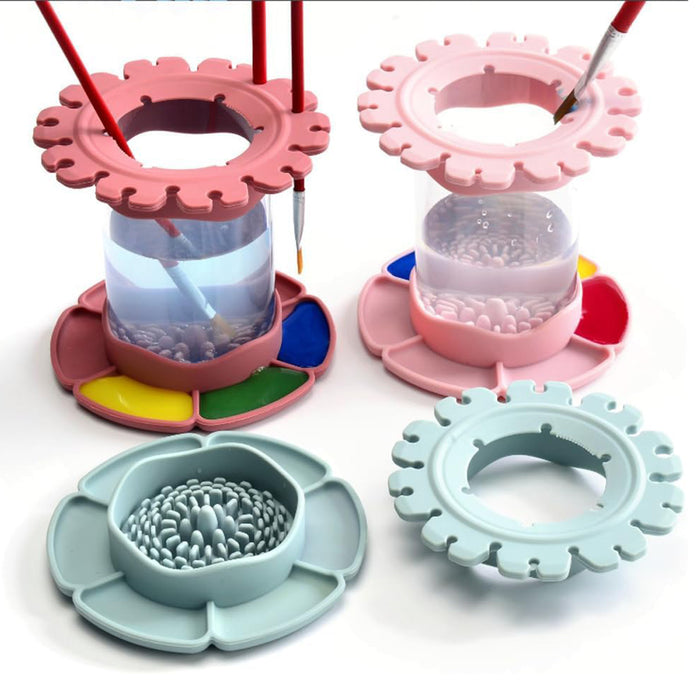 Ultimate All-in-One Paint Brush Cleaner Rinse Cup