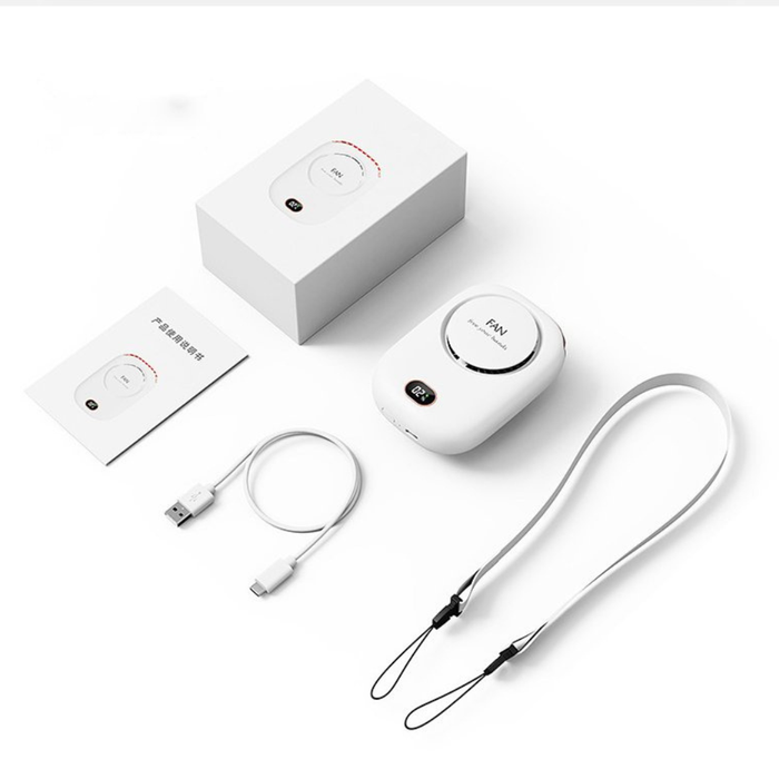 Ultra-Quiet Rechargeable Mini Fan for On-the-Go Cooling