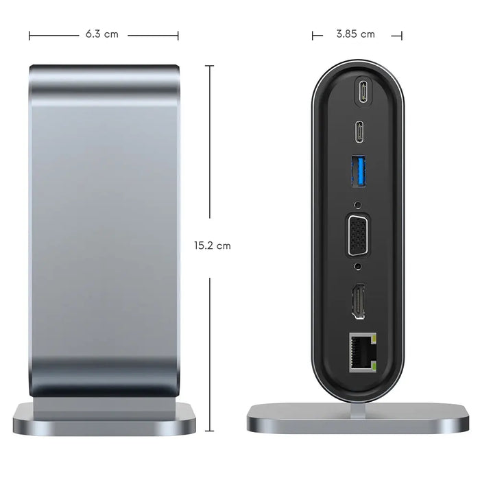 12 in 1 Docking Station Compatible Adapter