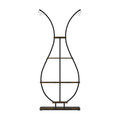 Vase Shape Tall Planter Display RackGarden Plant Stand with 5 Tiers and Hangers