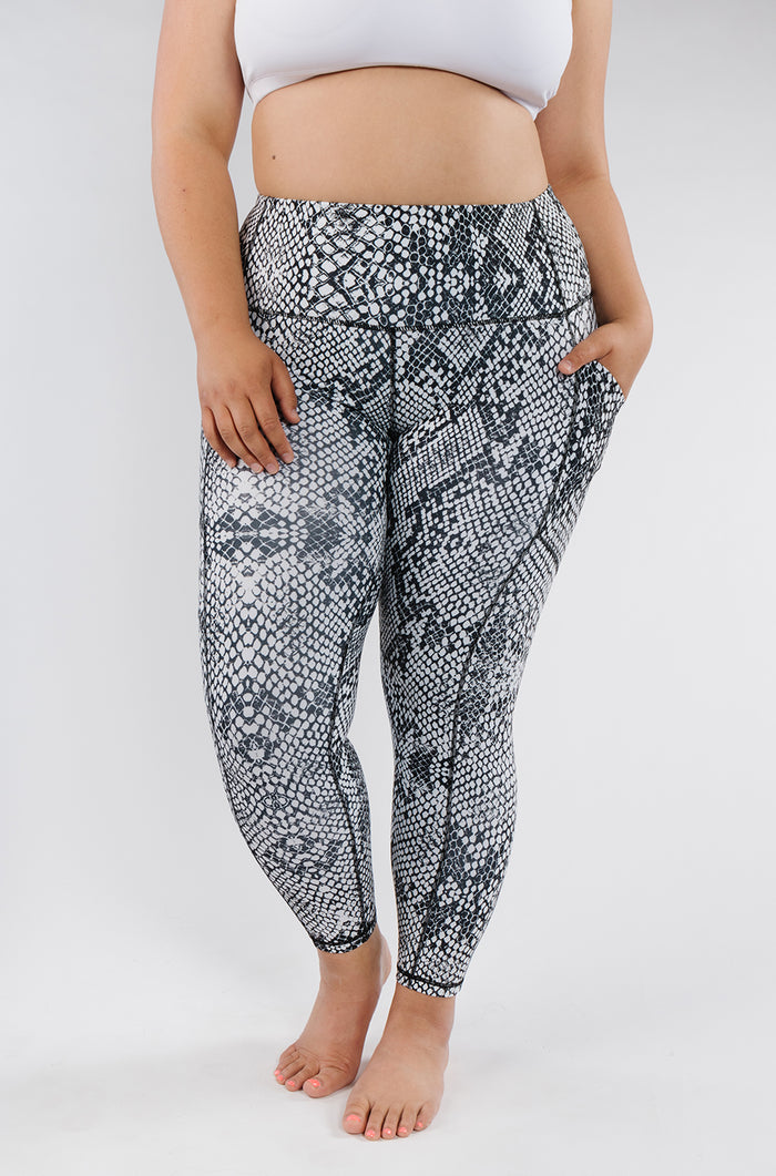 Venom Snake Skin Capri (Final Sale - Only XS & S)