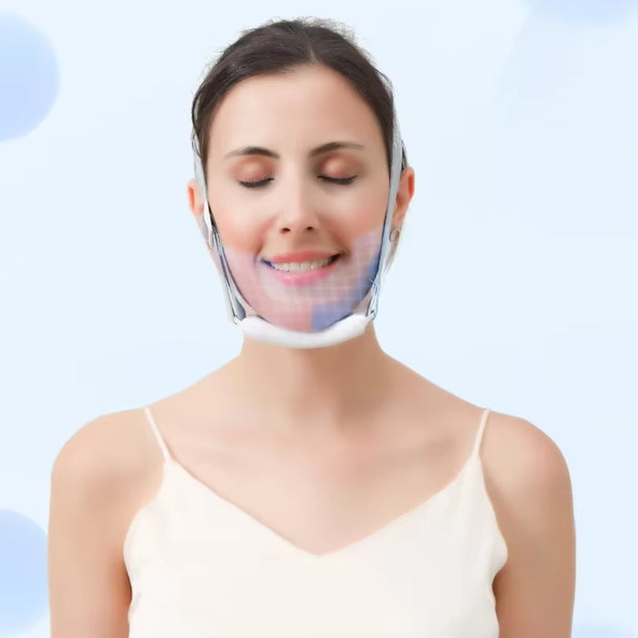 Vibration EMS Face Lifting Massager Double Chin Remover Shaping Belt