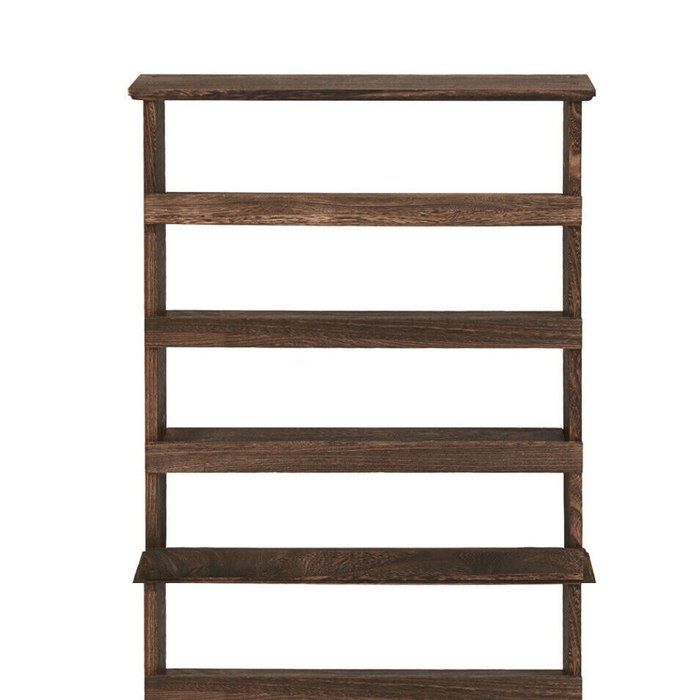Wall Mount Wooden Spice Rack Holder