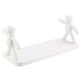 Wall-Mounted Human-Shaped Guardrail Hook Storage Rack