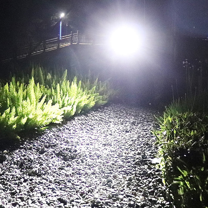Waterproof LED Light Keychain Torch Lamp Flashlight  USB Rechargeable