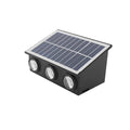 LUMIRO Waterproof Outdoor Solar Wall Sconce Light