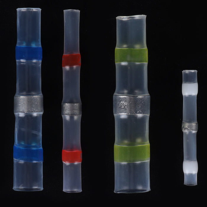 Waterproof Terminals Solder Seal Sleeve Heat Shrink Butt Wire Connectors
