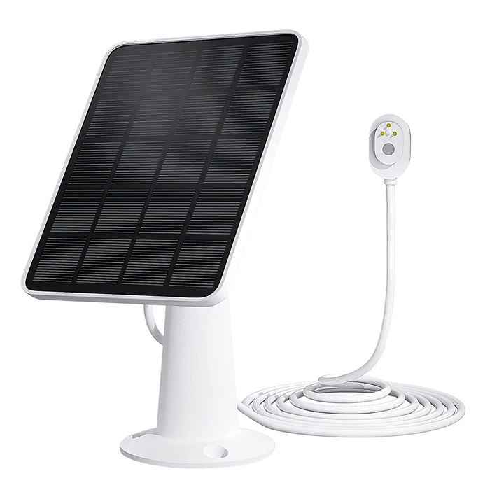 Weatherproof 4W Solar Panel for Arlo Pro 4/ Pro 3/Ultra/Ultra 2/Pro 3 Floodlight Camera