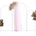Set of 3 Wedding Metal Backdrop Arch Balloon Frame