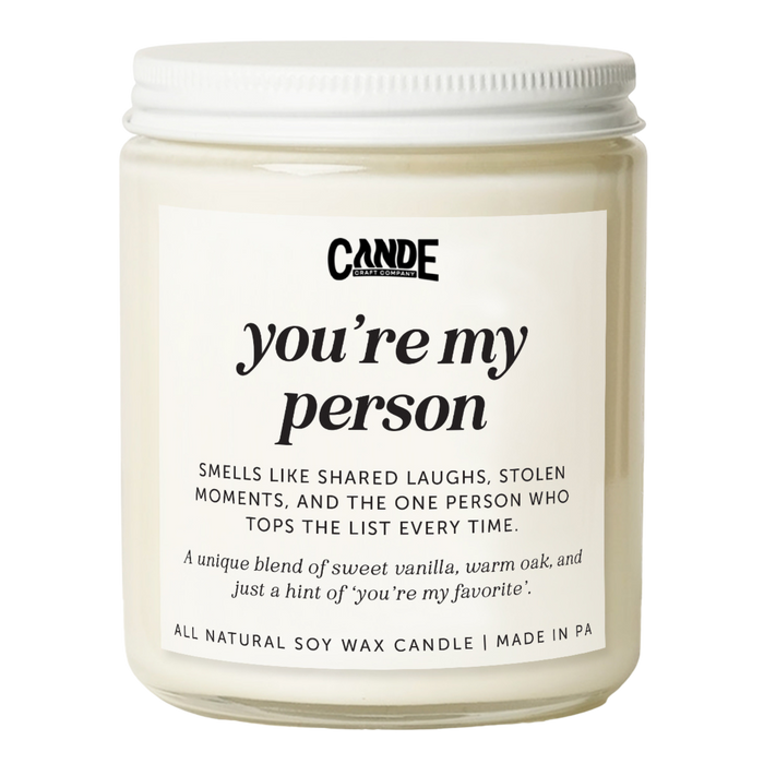 You're My Person Candle